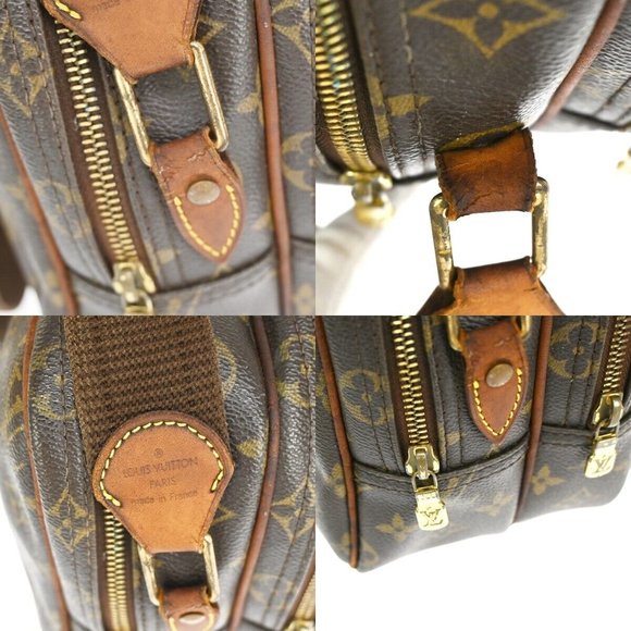 LOUIS VUITTON Reporter PM Crossbody Shoulder Bag Monogram Leather M45254 65FA197 - Picture 11 of 13
